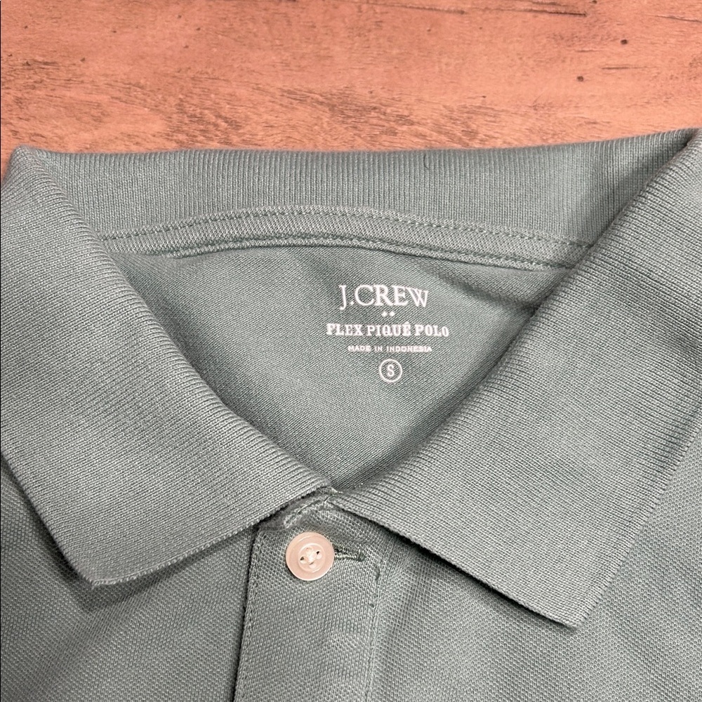 J. Crew Men's Polo Shirts - Green, Blue, Gray - Picture 7 of 12